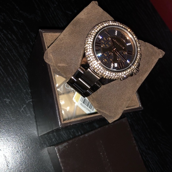 Michael Kors Chocolate Watch - Picture 6 of 8